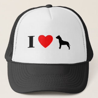 I Love Pit Bulls Hat