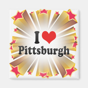 I Love Pittsburgh Magnet