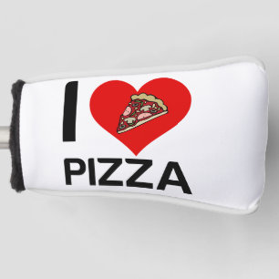 I LOVE PIZZA GOLF HEAD COVER