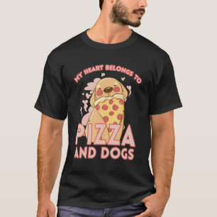 I Love Pizza Heart Valentines Day_3 T-Shirt