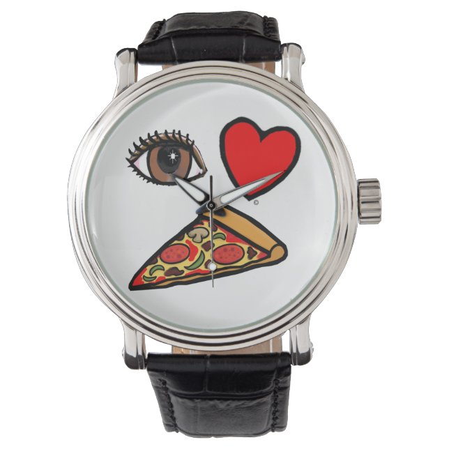 I love pizza watch (Front)