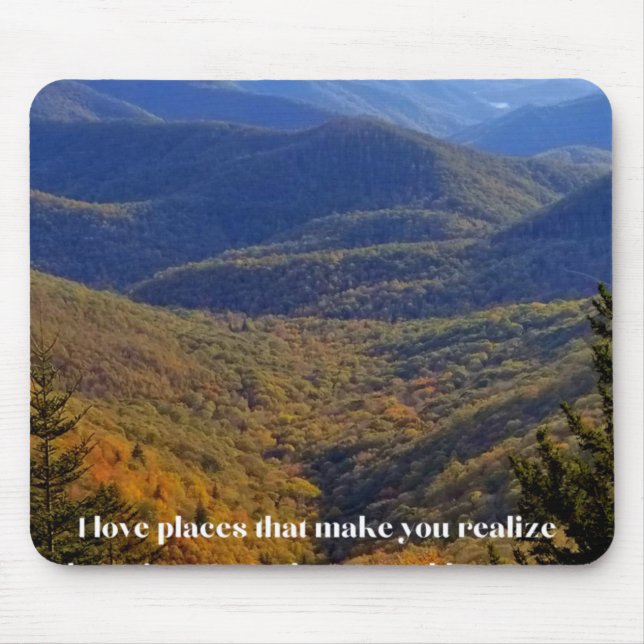 I love places mouse pad (Front)