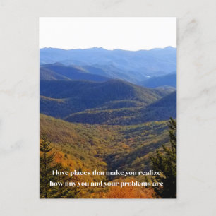 I love places  Postcard