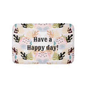 I Love Plants Bath Mat
