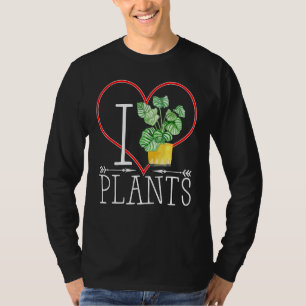 I Love Plants I Love Gardening Mum Dad Kids T-Shirt