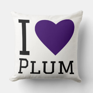 I love plum cushion