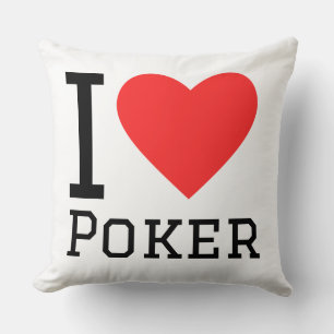 I love poker cushion