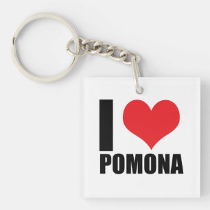 I love Pomona Key Ring
