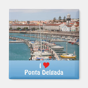 I Love Ponta Delgada Magnet