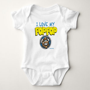 I Love Pop Pop Baby Bodysuit