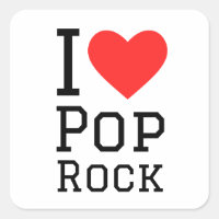 I love pop rock