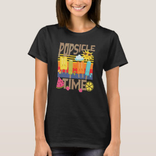 I Love Popsicle Time Summer For Men Women Sunshine T-Shirt