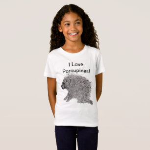 I Love Porcupines! T-Shirt