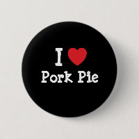 I love Pork Pie heart T-Shirt