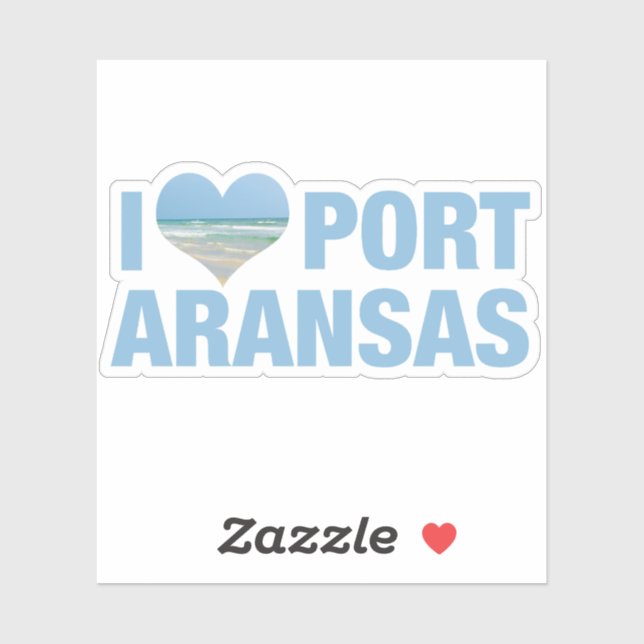 I Love Port Aransas (Sheet)
