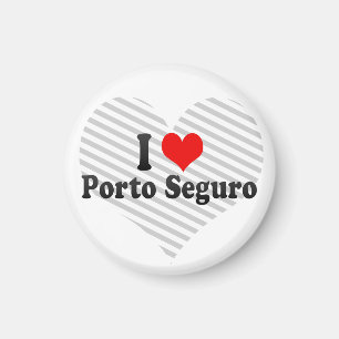I Love Porto Seguro, Brazil Magnet
