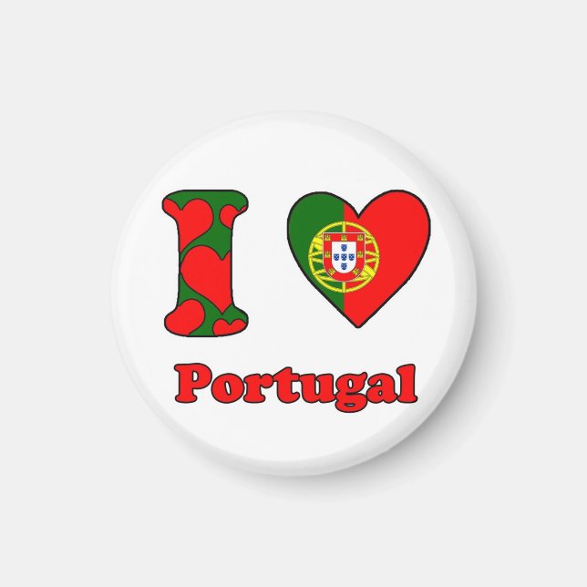 I love Portugal magnet (Front)