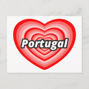 I love Portugal Postcard
