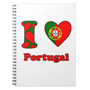 I love Portugal Spiral Notebook