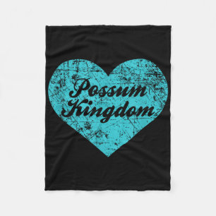 I Love Possum Kingdom Shirt, Texas Camping Gift  Fleece Blanket