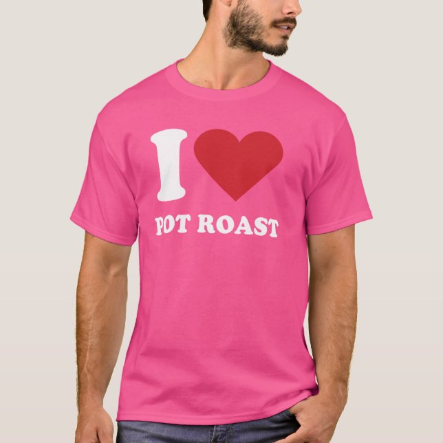 I Love POTATO SALAD I Heart POTATO SALAD T-Shirt (Front)