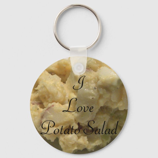 I Love Potato Salad Key Ring (Front)