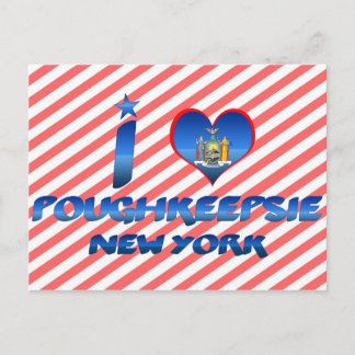 I love Poughkeepsie, New York Postcard