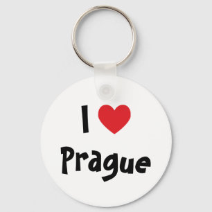 I Love Prague Key Ring