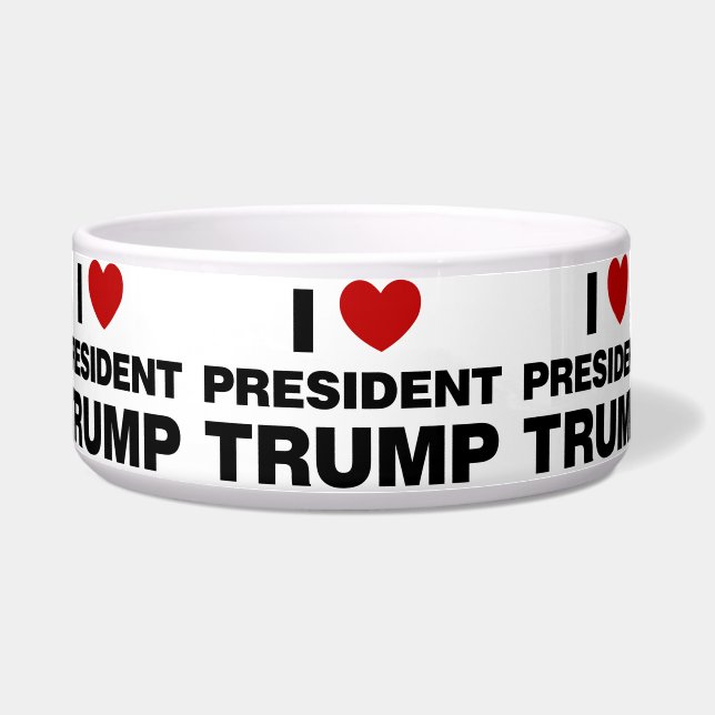 I Love President Trump Heart (Front)