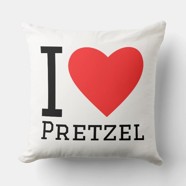 I love pretzel  cushion (Front)