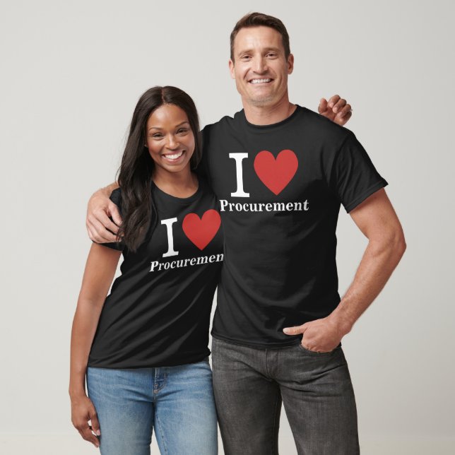 I ❤️ Love Procurement (for Employees)  CUSTOM T-Shirt (Unisex)