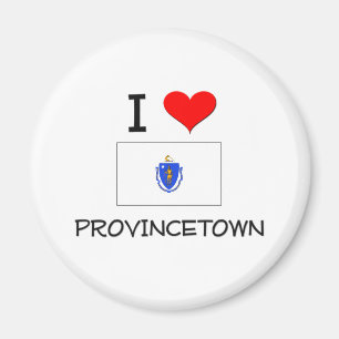 I Love Provincetown Massachusetts Magnet
