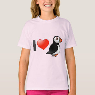 I Love Puffins T-Shirt
