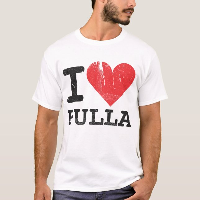 I Love Pulla T-Shirt (Front)