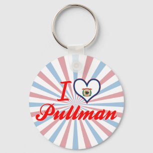 I Love Pullman, West Virginia Key Ring