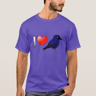 I Love Purple Martins T-Shirt