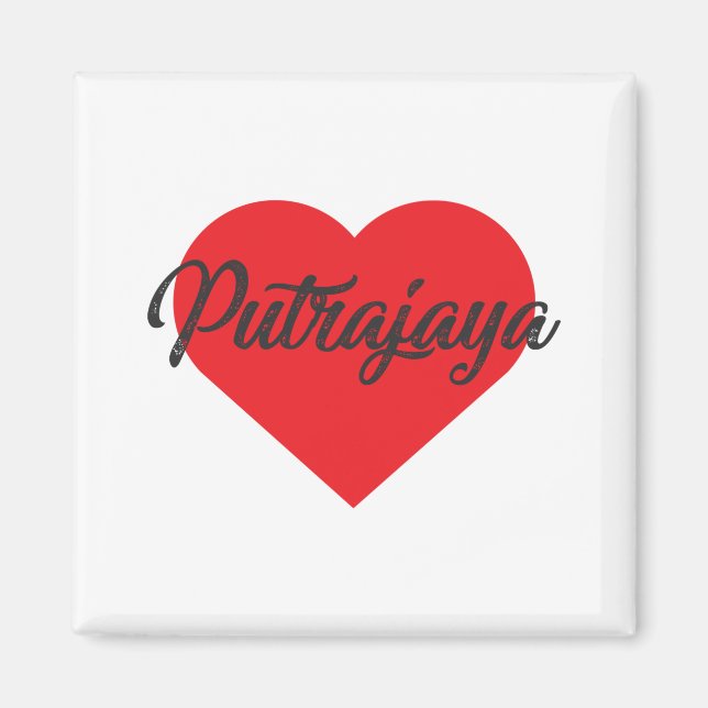 I Love Putrajaya Magnet (Front)