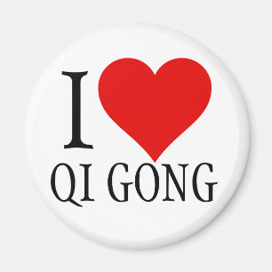 I love Qi Gong Magnet