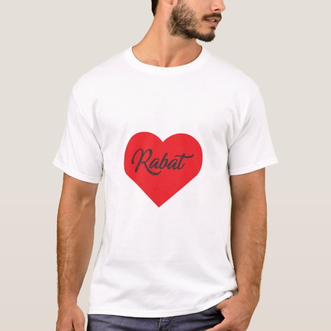 I Love Rabat - Morocco T-Shirt (Front)