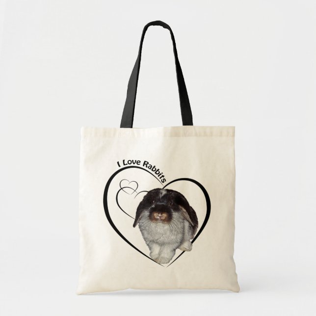 I Love Rabbits Bag (Front)