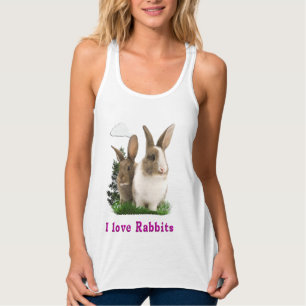 I love Rabbitts Singlet
