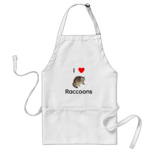 I love raccoons Apron