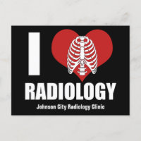 I Love Radiology Cool Custom Radiologist Clinic