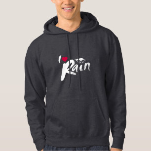 I love Rain Hoodie