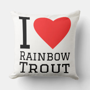 I love rainbow trout cushion