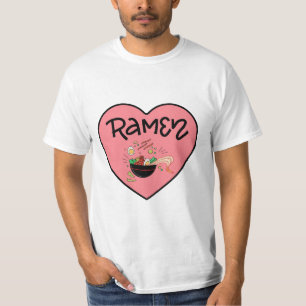 I Love Ramen Heart T-Shirt