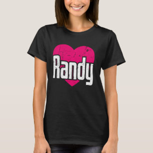 I Love Randy Cute First Name I Heart Randy T-Shirt