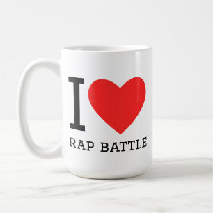 I love rap battle coffee mug
