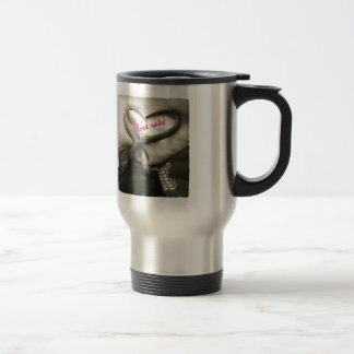 I Love Rats! silver mug