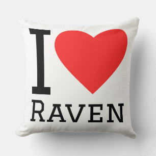 I love raven  cushion